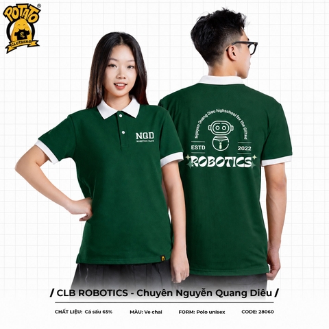 Đồng phục polo CLB ROBOTICS - Chuyên Nguyễn Quang Diêu