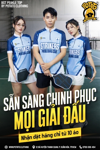 BST Đồng phục Peakle Top Xanh Dương