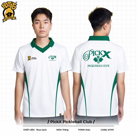 Đồng phục polo PickX Pickleball Club