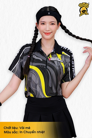 Áo Pickleball Challenger Đen