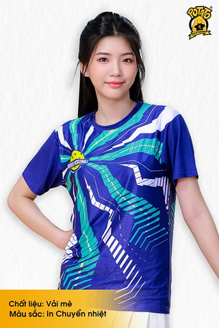 Áo Pickleball Challenger Xanh Dương