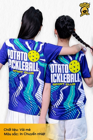 Áo Pickleball Challenger Xanh Dương