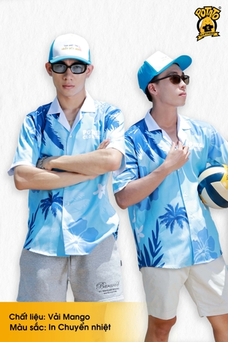 Áo sơ mi đồng phục đi biển
