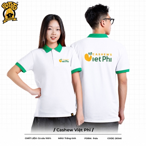 Đồng phục polo Cashew Việt Phi