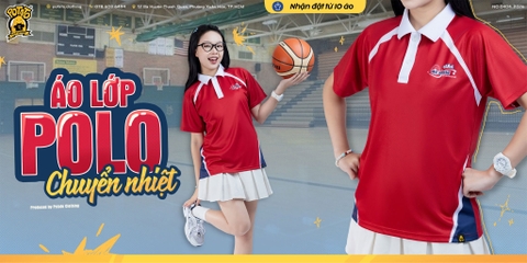 Áo lớp polo 12A4 - Nguyễn Đình Chiểu