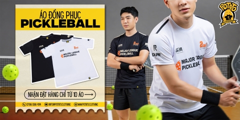 Đồng phục thể thao BALL HUB Pickleball Trắng