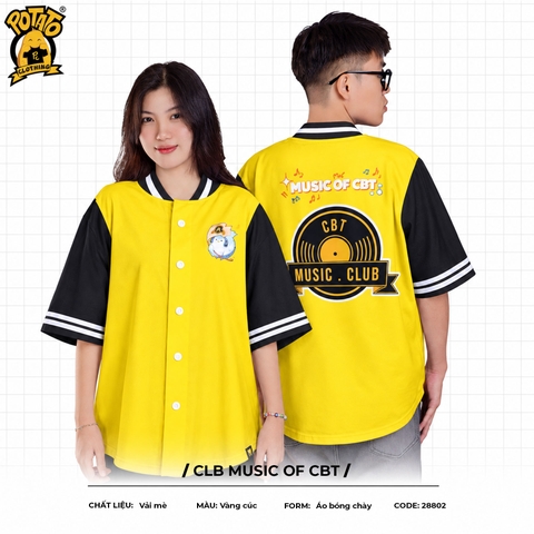 Đồng phục bóng chày CLB Music of CBT