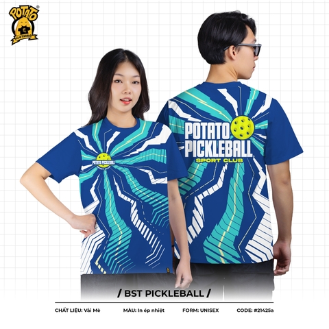 BST Đồng phục Pickleball Challenger xanh dương