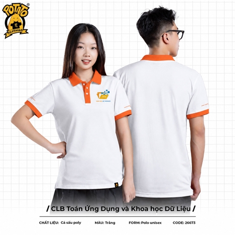 Đồng phục polo CLB Toán Ứng Dụng và Khoa học Dữ Liệu