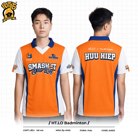 Đồng phục polo HT.LO Badminton