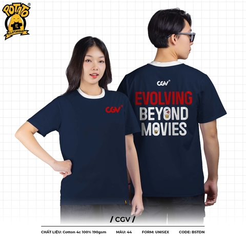 ĐỒNG PHỤC ÁO THUN CGV - XANH DƯƠNG