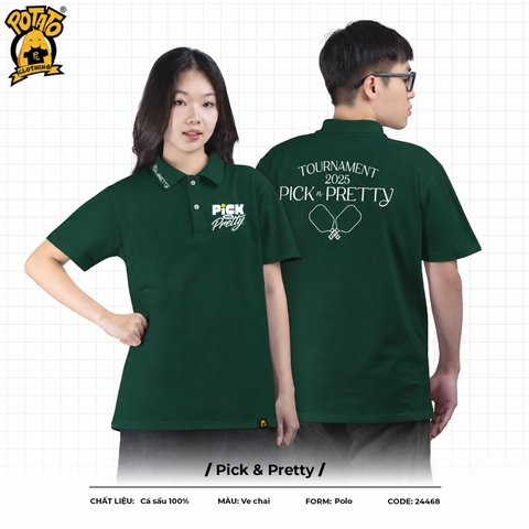 Đồng phục polo pickleball Pick & Pretty