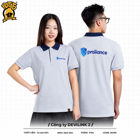 Đồng phục polo Công ty DEVILINK 2
