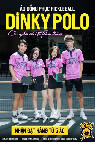 BST Đồng phục Dinky Polo Hồng