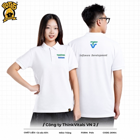 Đồng phục polo Công ty ThinkVitals VN 2