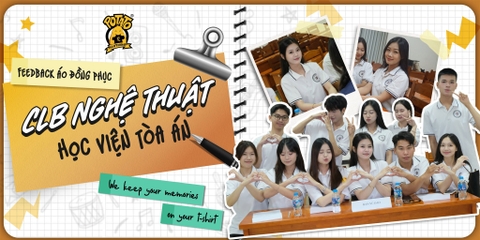 Đồng phục polo CLB Nghệ Thuật - Học viện Tòa án