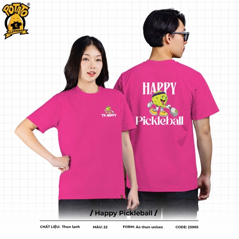 Đồng Phục Happy Pickleball Hồng