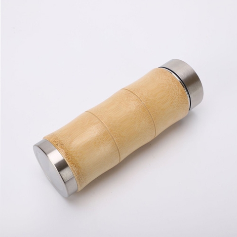 Bình giữ nhiệt vỏ tre