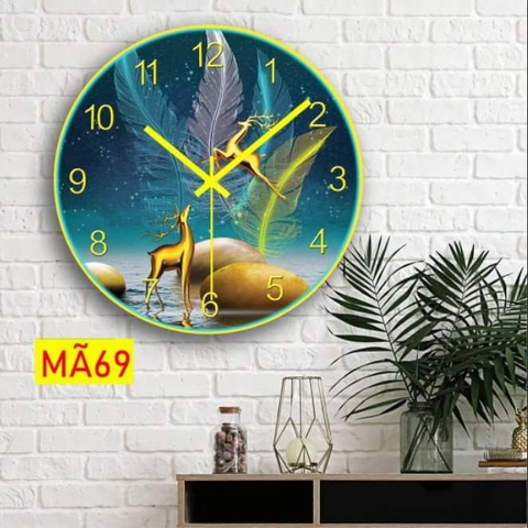 Đồng hồ tráng gương