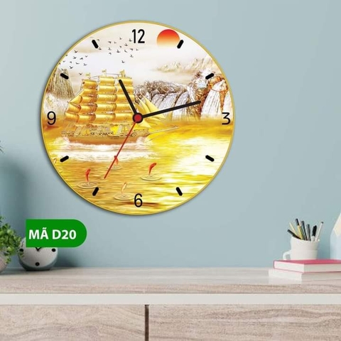 Đồng hồ tráng gương