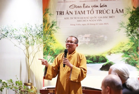 Giao lưu văn hóa tri ân tam tổ trúc lâm tại thánh địa phật giáo Việt Nam - Am Chùa Ngọa Vân