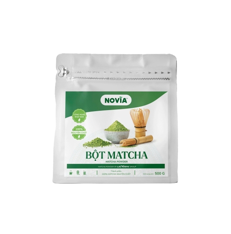 Bột Trà Xanh Matcha Novia Nguyên Chất 500G