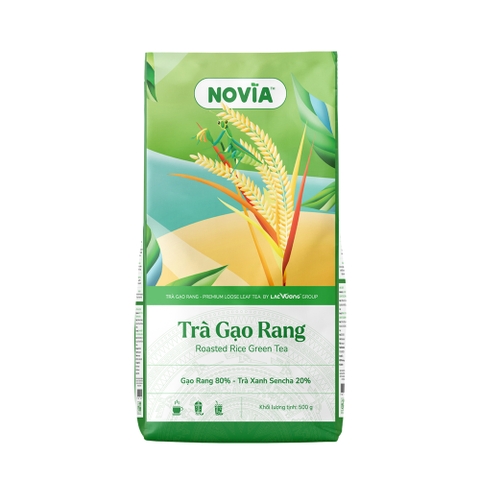 Trà Gạo Rang Novia 500gr