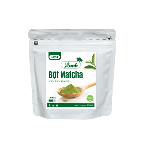 Bột Matcha Xanh Novia 100g