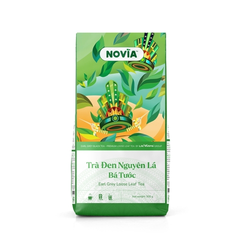 Trà Đen Nguyên Lá Bá Tước Novia 500g