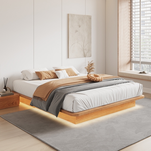 Giường Bay Decor Hiện Đại Gỗ Công Nghiệp CN10