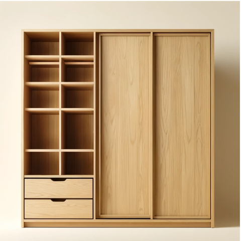 MẪU TỦ 2 CÁNH VÀ 3 CÁNH