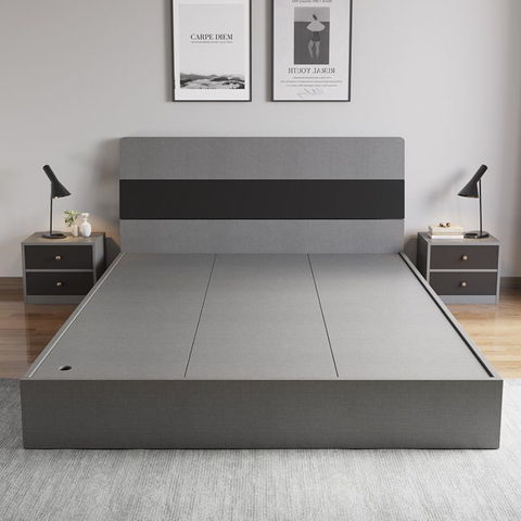 Giường Ngủ Gỗ Công Nghiệp Phong Cách Sang Trọng, Thanh Lịch