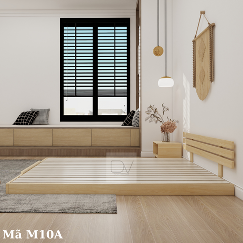 Giường Gỗ Decor Giá Rẻ Bền Đẹp M10A