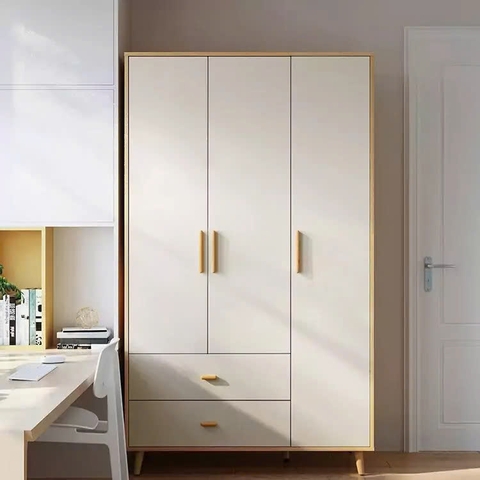 Tủ Quần Áo Gỗ Công Nghiệp 3 Cánh Hiện Đại