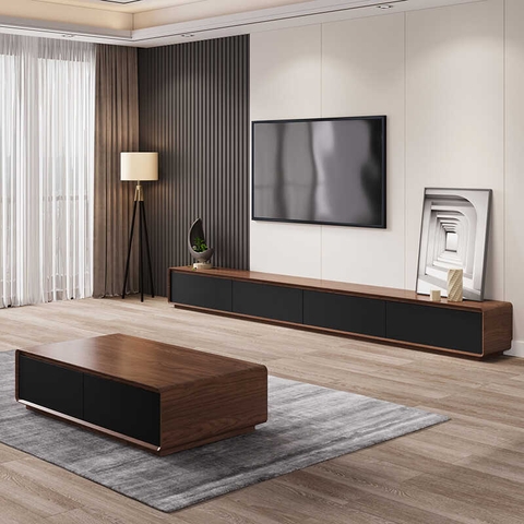 Kệ tivi không chân tối giản KTV05