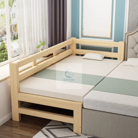 Giường Cũi Trẻ Em DoviHome Gỗ Tự Nhiên An Toàn NC02