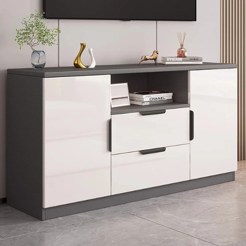 Kệ tivi cao kèm tủ KTV04