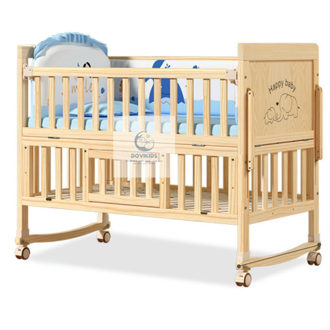 Cũi Trẻ Em Hai Tầng Tiện Lợi NC08