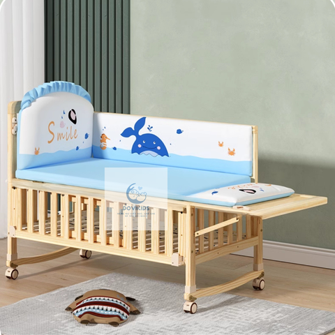 Cũi Trẻ Em Hai Tầng Tiện Lợi NC08