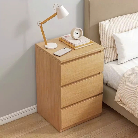 Tủ Đầu Giường Gỗ Hiện Đại 3 Ngăn Kéo