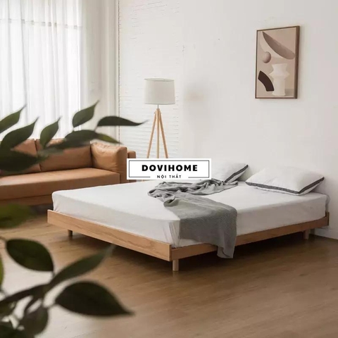 Giường Ngủ Tự Nhiên Phong Cách Indochine M53