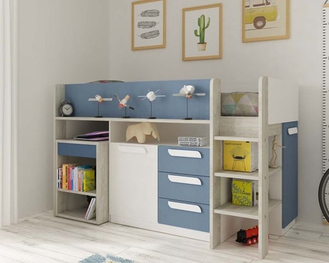 Giường Kết Hợp Bàn Học Thông Minh GT42