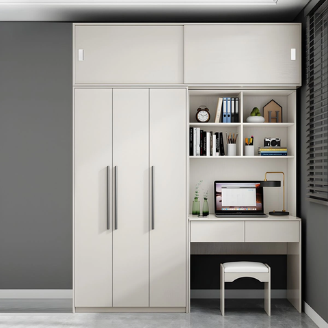 Tủ Quần Áo Kết Hợp Bàn Học TQA256