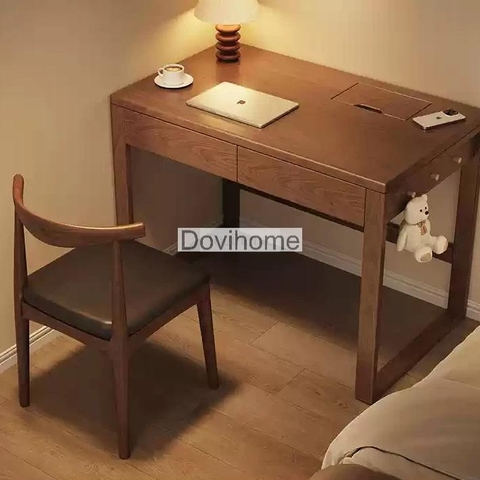 Bàn Làm Việc Gỗ Tự Nhiên Phong Cách Hiện Đại