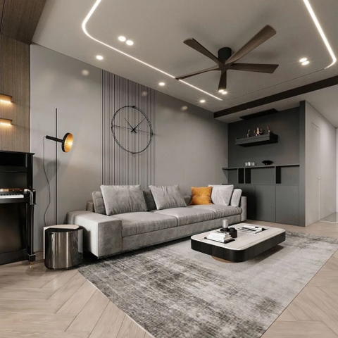 Phòng Khách Hiện Đại Đẳng Cấp