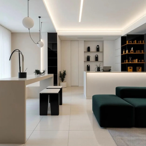 Combo Nội Thất Phòng Khách Scandinavian Hiện Đại - Tinh Tế và Sang Trọng