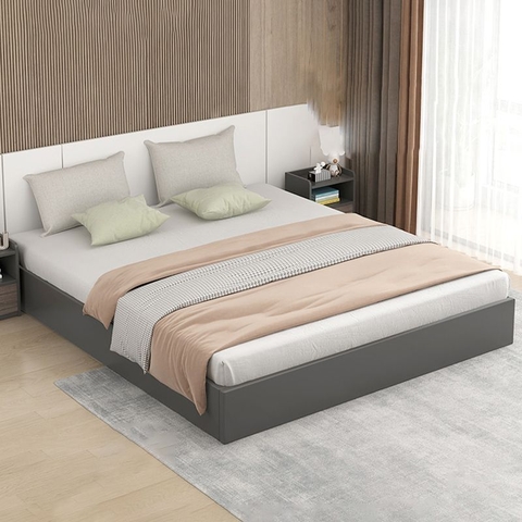 Giường Ngủ Gỗ Công Nghiệp Tối Giản CN12