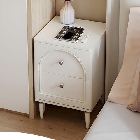 Tủ đầu giường phong cách Bắc Âu hiện đại 