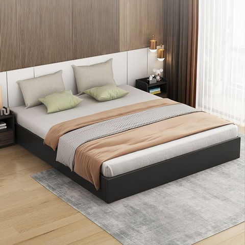 Giường Ngủ Gỗ Công Nghiệp Tối Giản CN12