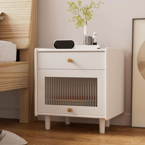 Tủ Để Đầu Giường Gỗ Tự Nhiên Decor Phòng Ngủ Đẹp